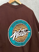 Camiseta Wats Selo Marrom