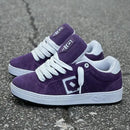 Qix Combat Suede Roxo/Branco